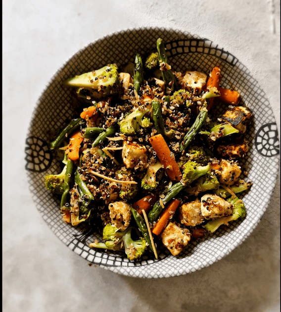 High Protein Paneer & Broccoli Quinoa Bowl – Simrun Chopra