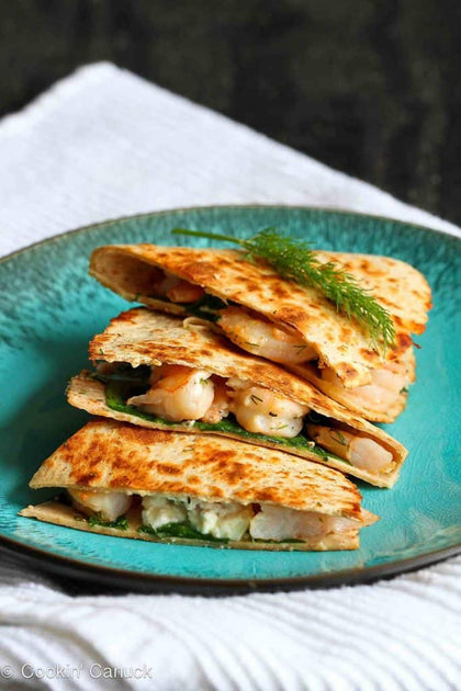 Shrimp Quesadilla – Simrun Chopra