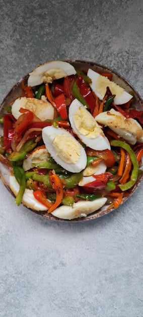 Stir Fried Vegetables with Egg – Simrun Chopra