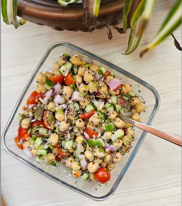 Copper-Rich High Protein Quinoa Salad