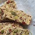 Amaranth Cranberry Energy Bars - Simrun Chopra