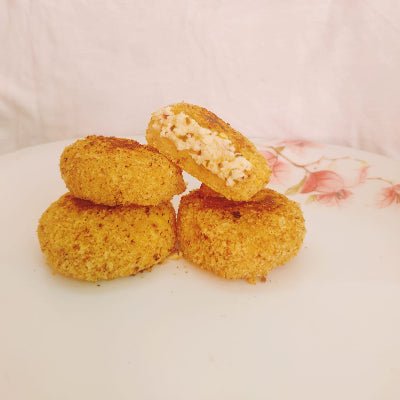 Baked Paneer Chickpea Nuggets