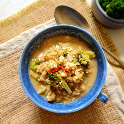 Barley Veg Soup for Water Retention