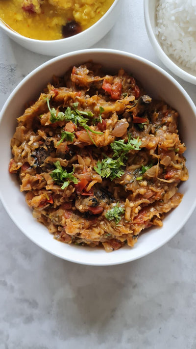 Bhaigan (Brinjal /Eggplant) Bharta