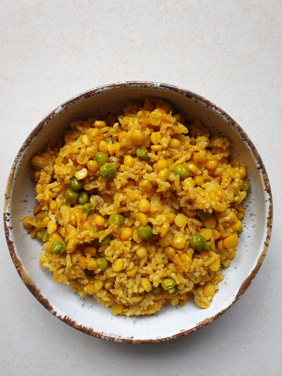 Channa Dal Peas Pulav