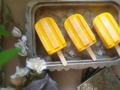 CREAMY MANGO POPSCICLES