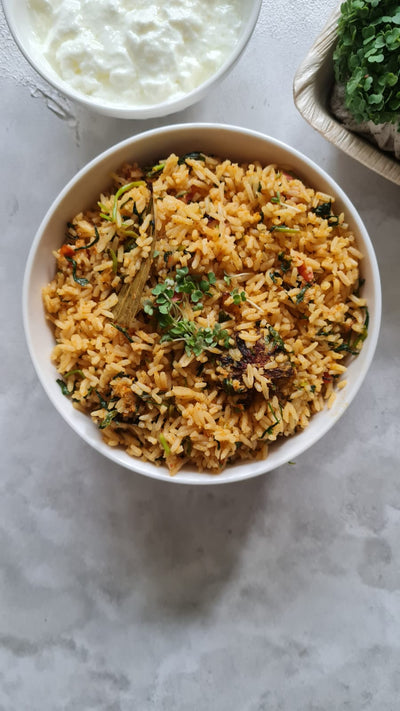 Fresh Methi Masala Rice