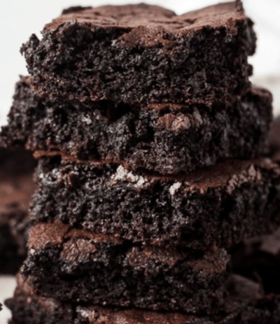 Healthy Gooey Chocolate Chunk Brownie