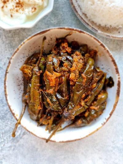 Masaledar Dahi Baigan (Yoghurt Brinjal )