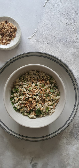 Navratri Raw Banana Paneer Salad