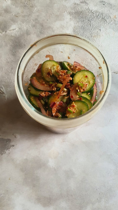 Overnight Pickled Cucumber