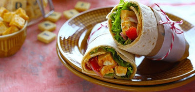 Paneer Salad Wraps