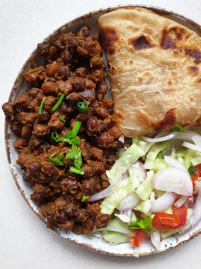 Quick Sukha Kala Channa (dry channa)