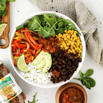 Rainbow Burrito Bowl