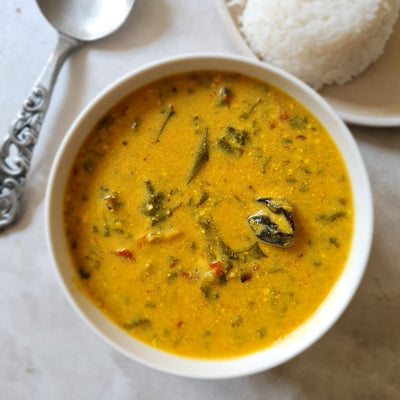 Spinach Kadhi