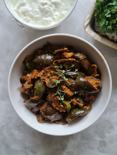 TAMARIND JAGGERY BRINJAL