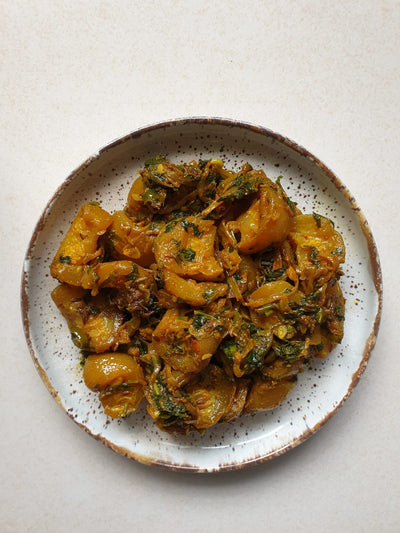 Tinda (Round Gourd) ki Subzi