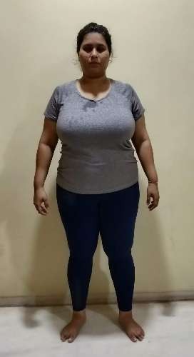 Monica before